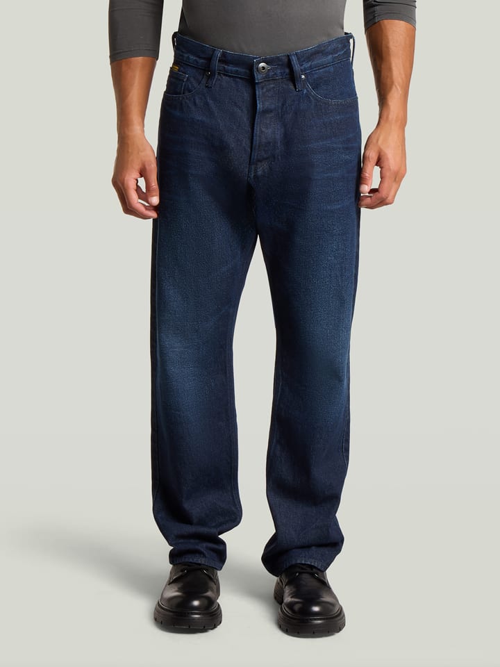 Spijkerbroek - regular fit - donkerblauw