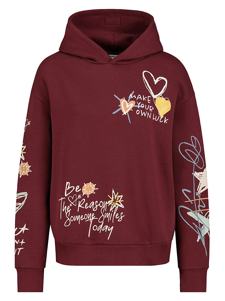 Bluza w kolorze bordowym