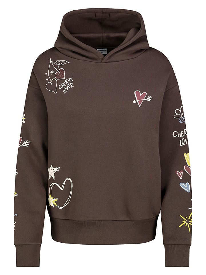 Hoodie bruin