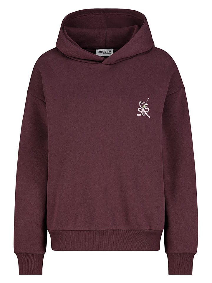 Bluza w kolorze bordowym