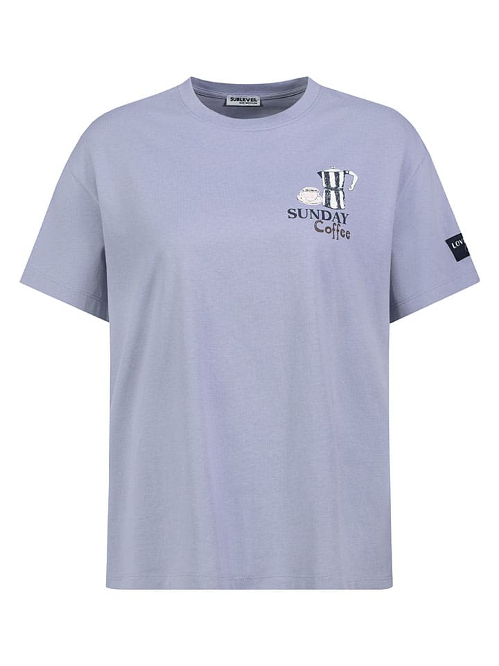 Shirt lichtblauw