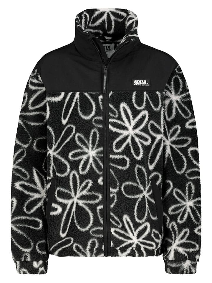Fleece vest zwart