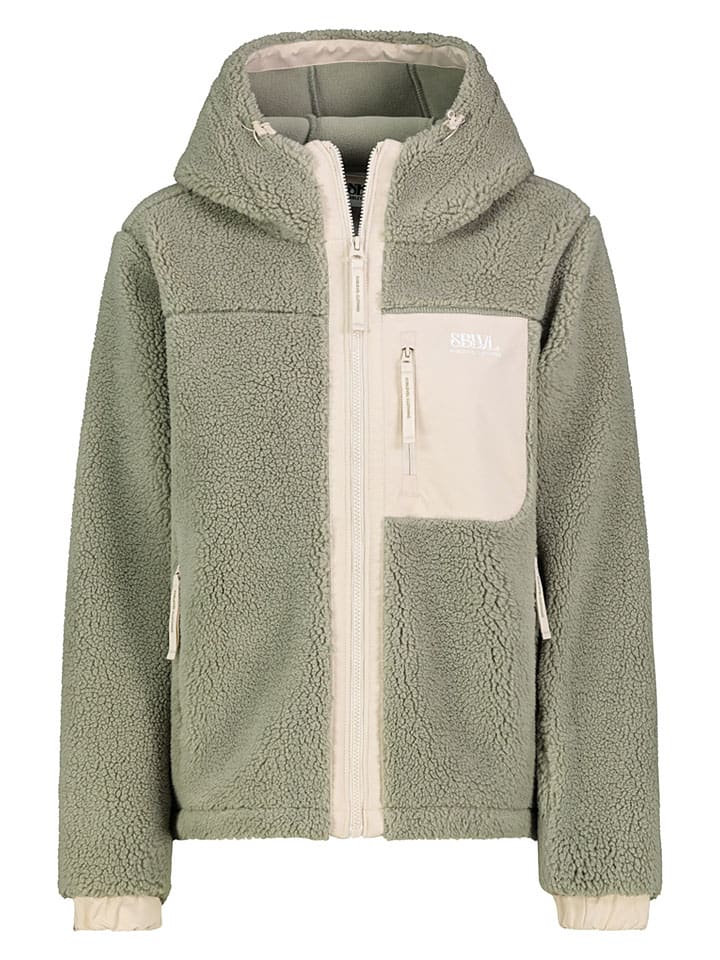Kurtka polarowa w kolorze khaki