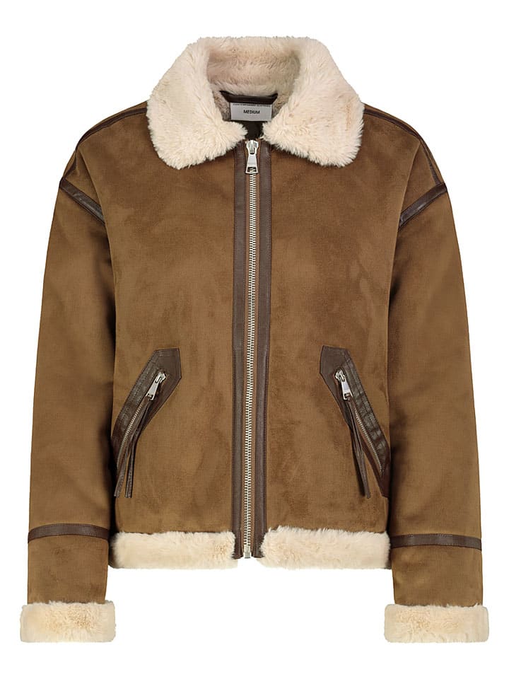 Winterjacke in Hellbraun