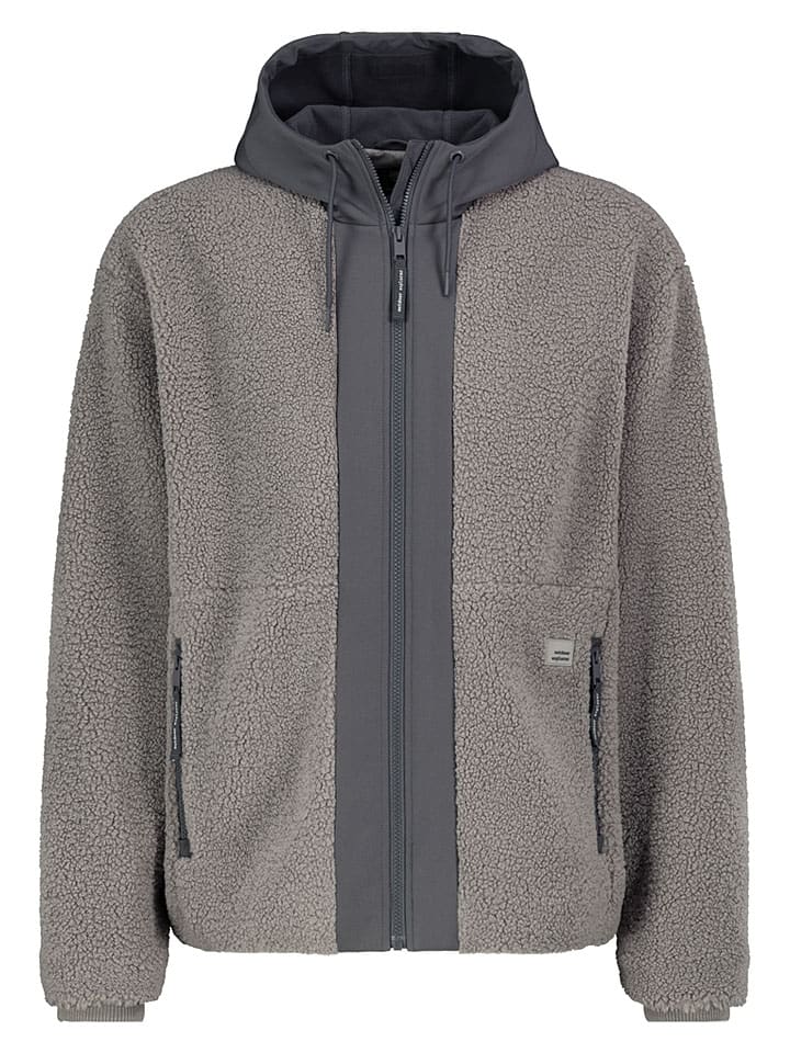 Fleece vest grijs