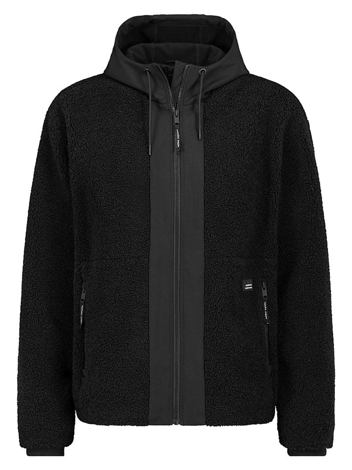 Fleece vest zwart