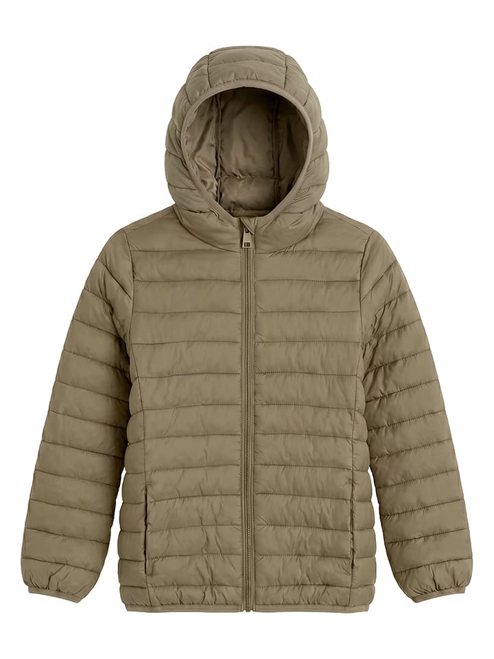 Kurtka pikowana w kolorze khaki