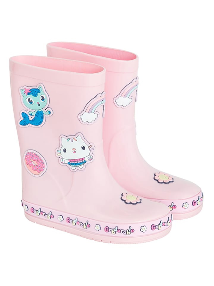 Gummistiefel in Rosa