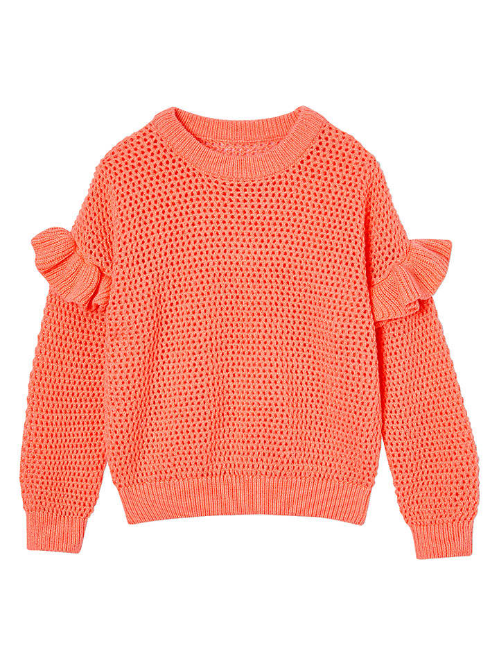 Sweter w kolorze koralowym