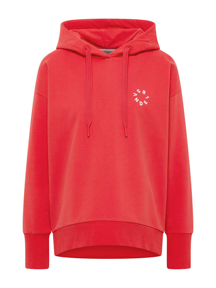 Hoodie "Leah" in Rot