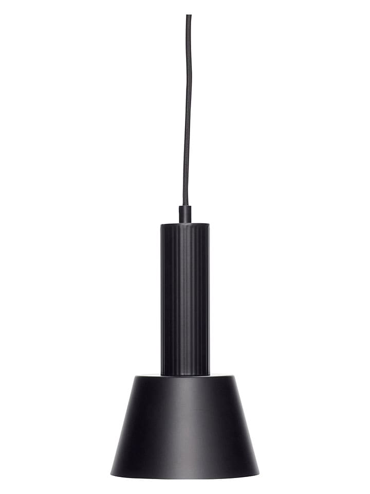 Lampa wisząca "Mono" w kolorze czarnym - wys. 26 x Ø 15 cm