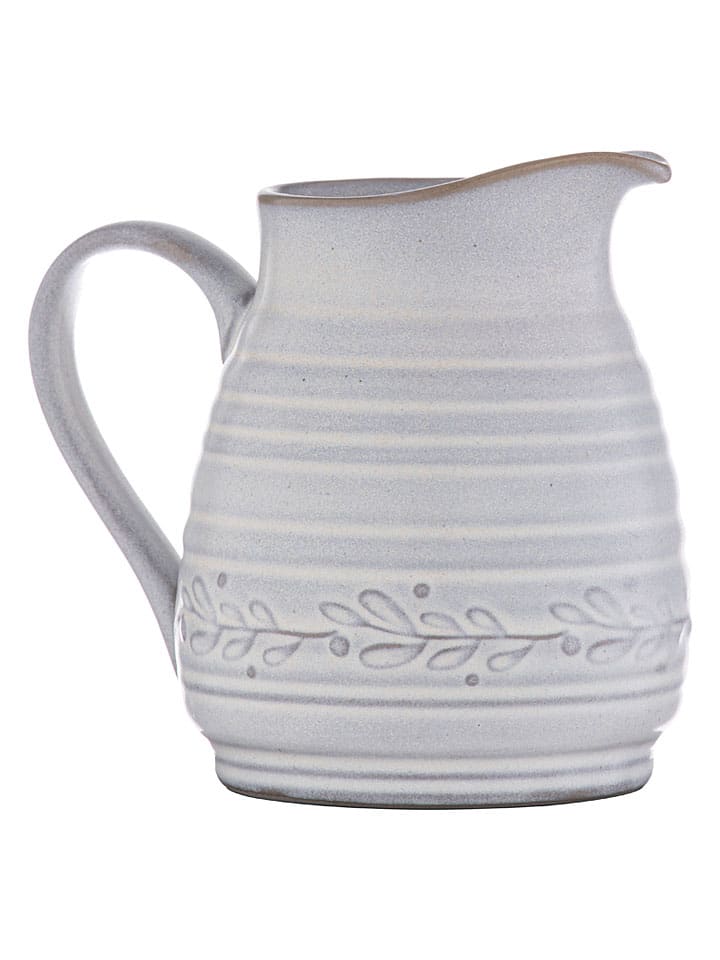 Dzbanek "Croft" w kolorze białym - 7,5 x 11,5 cm