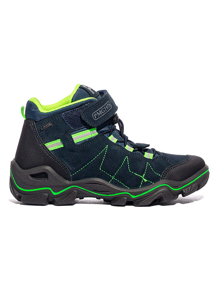 Leder-Boots in Grün