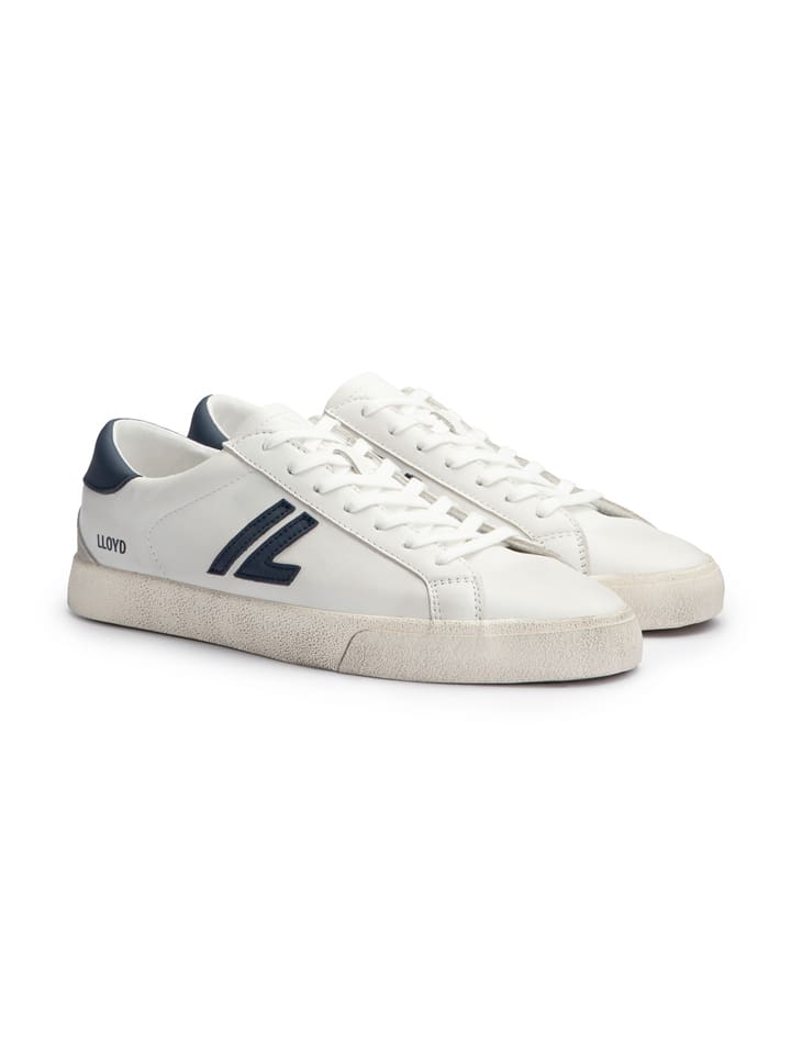 Skórzane sneakersy w kolorze czarno-białym