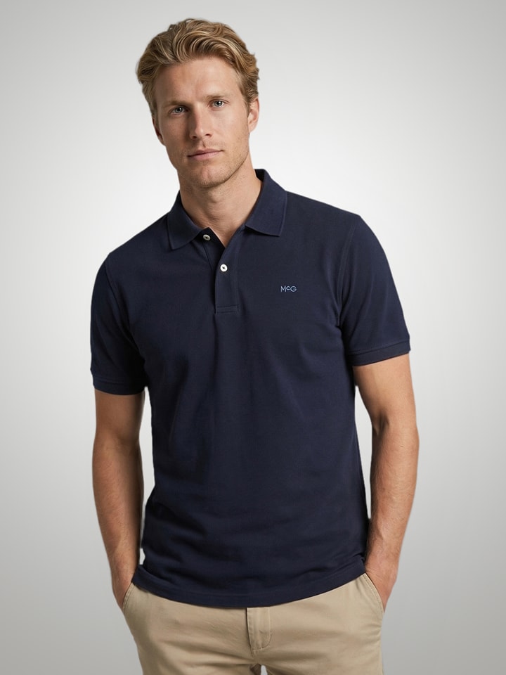 Poloshirt donkerblauw
