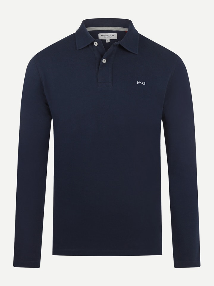 Poloshirt in Dunkelblau