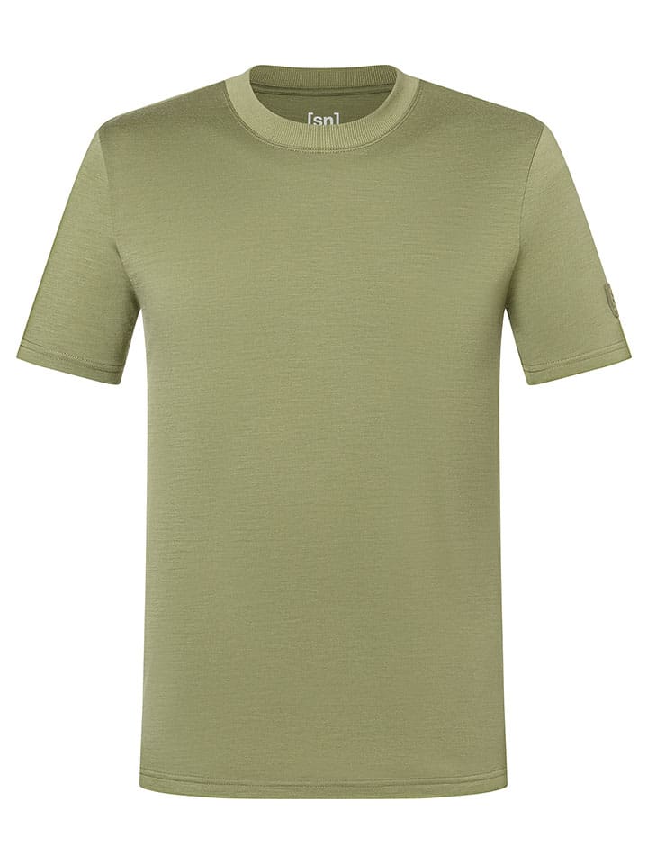 Funktionsshirt "Casual Rib" in Khaki
