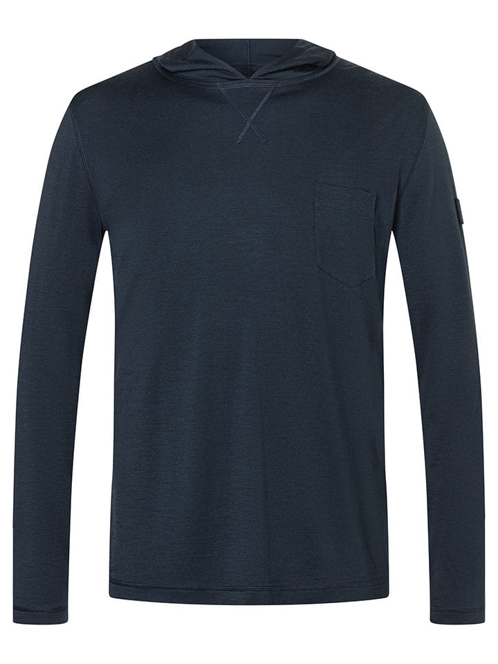 Funktionslongsleeve in Dunkelblau