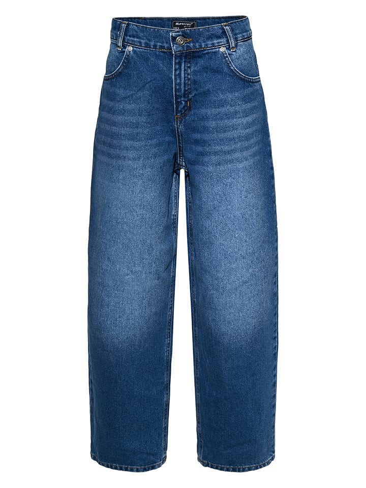 Dżinsy - Baggy fit - w kolorze niebieskim
