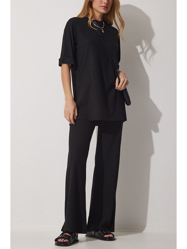 2tlg. Outfit in Schwarz