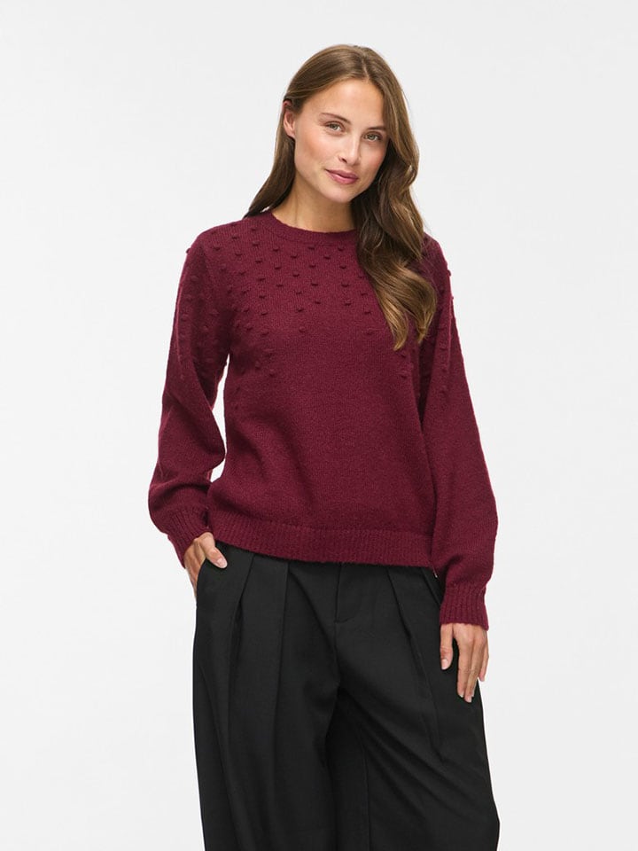 Sweter "Tuli" w kolorze czerwonym