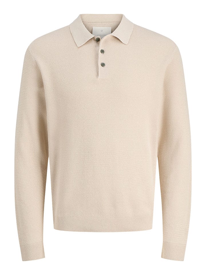 Sweter w kolorze beżowym