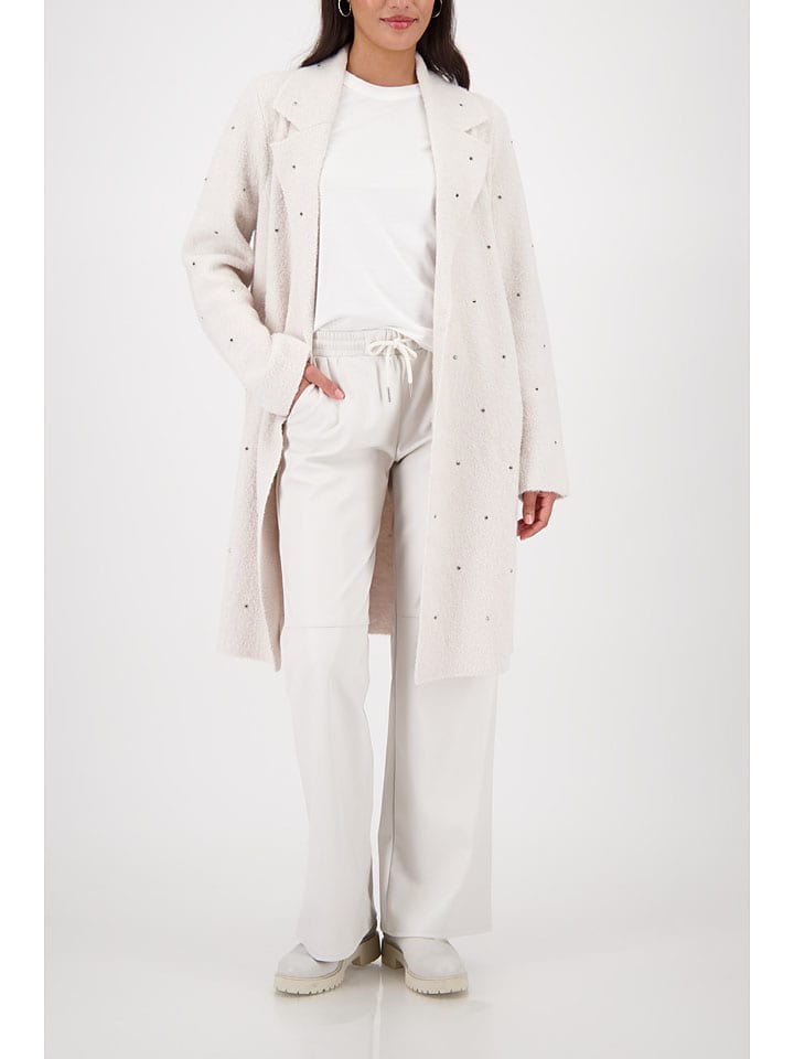 Longcardigan in Weiß