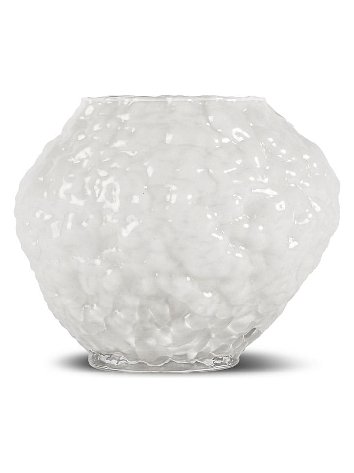 Vase ''Corallo'' in Weiß - (H)8 x Ø 11 cm