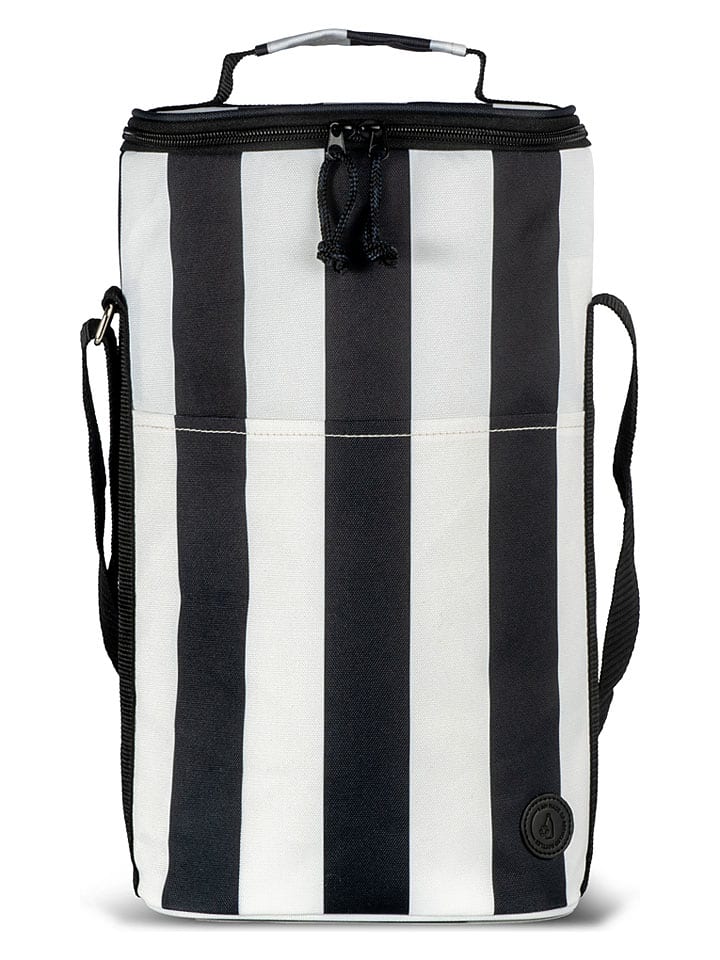 Kühltasche ''City'' in Schwarz/ Weiß - 9 l