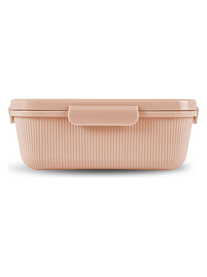 Pojemnik "Tina" w kolorze jasnoróżowym na lunch - 1,1 l