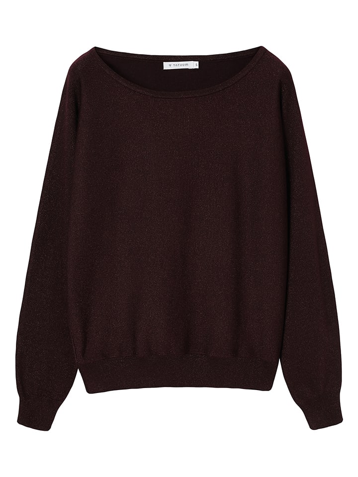 Sweter w kolorze bordowym