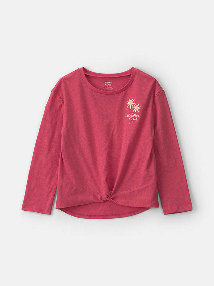 Longsleeve in Rot
