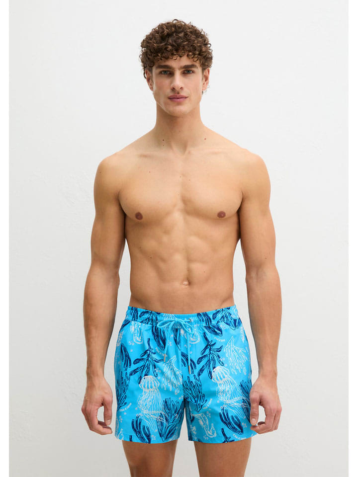 Badeshorts in Türkis