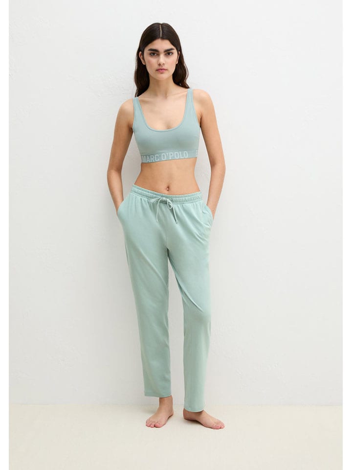 Pyjama-Hose in Mint