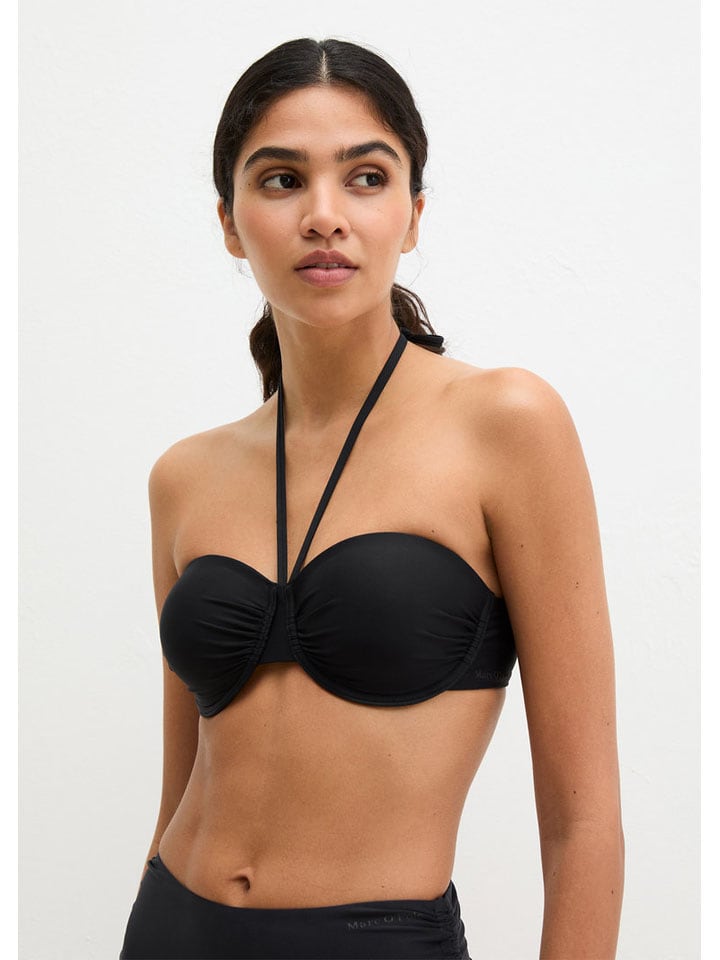 Biustonosz bikini w kolorze czarnym