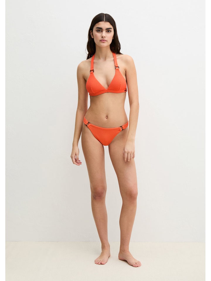 Figi bikini w kolorze pomarańczowym