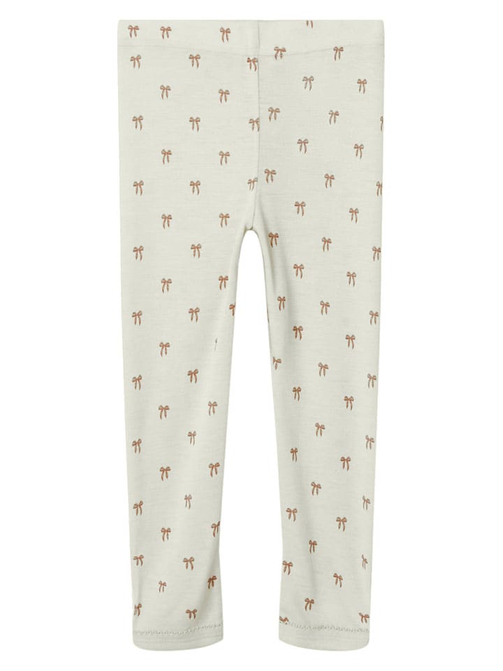 Legginsy "Nalu" w kolorze kremowym