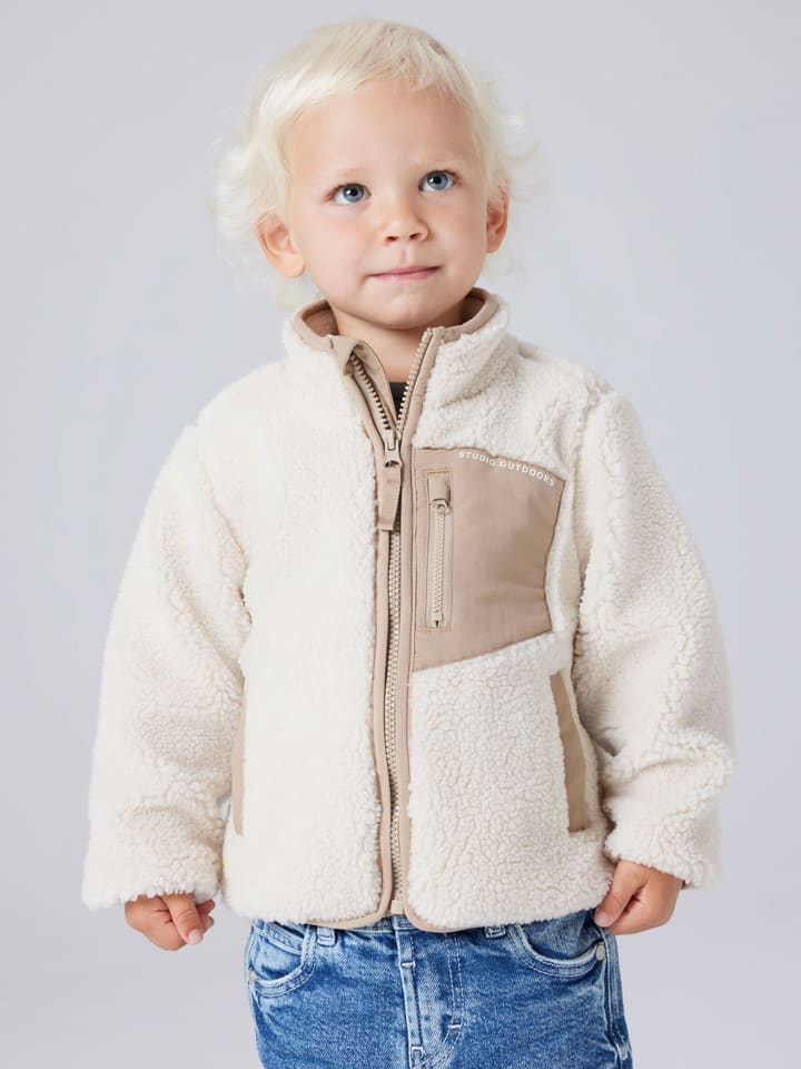 Fleecejacke "Mattia" in Creme