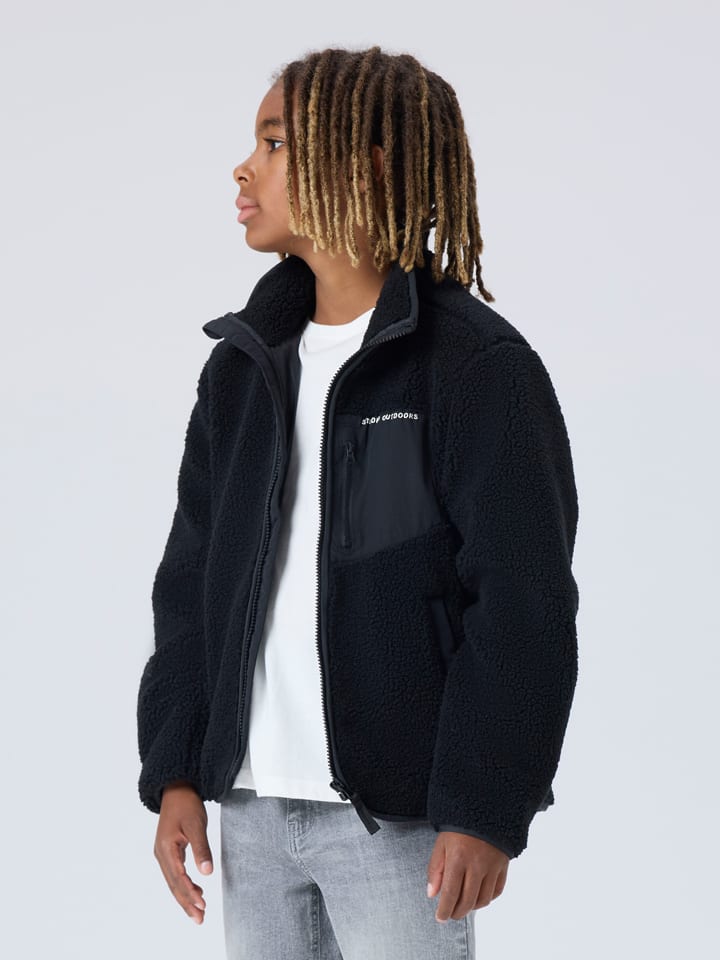 Fleece vest "Mattia" zwart