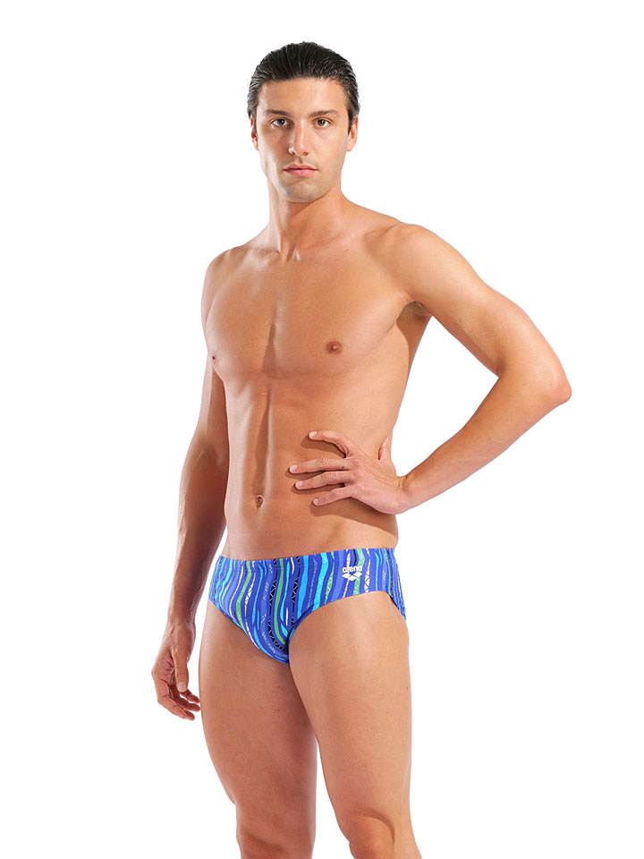 Zwembroek blauw