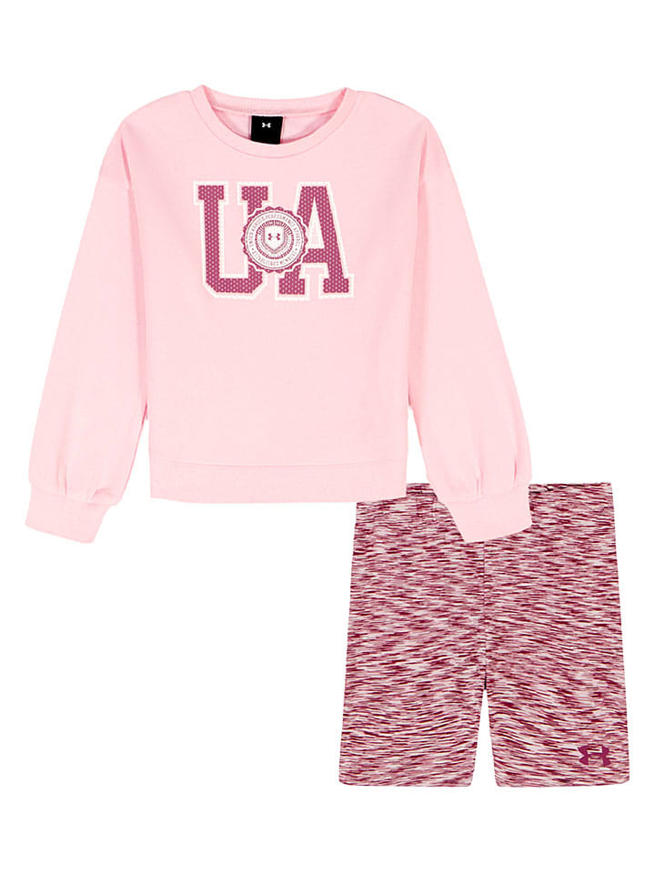 2-delige outfit lichtroze