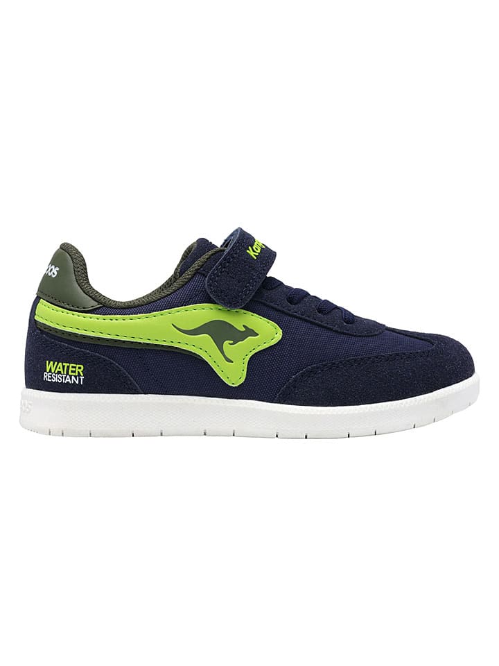 Sneakersy "Pardo" w kolorze granatowo-zielonym