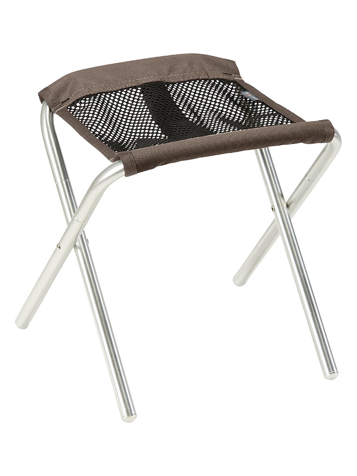 Campinghocker "Sinyala" in Taupe - (B)22,5 x (H)24 x (T)21 cm