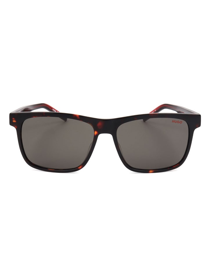 Herren-Sonnenbrille in Braun/ Grau