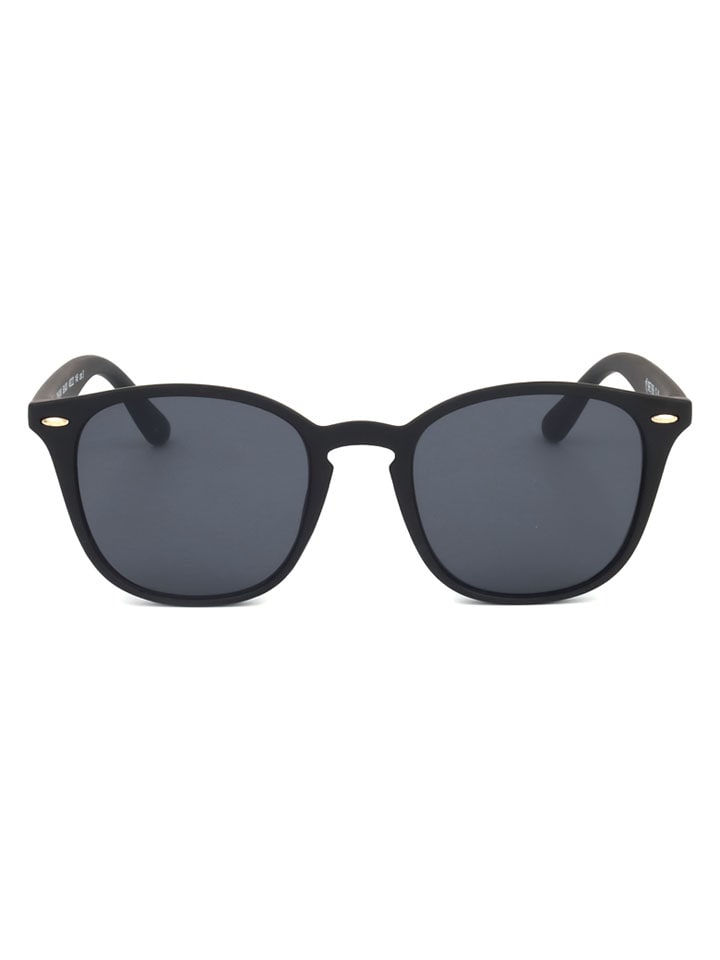 Okulary przeciwsłoneczne unisex w kolorze czarno-granatowym
