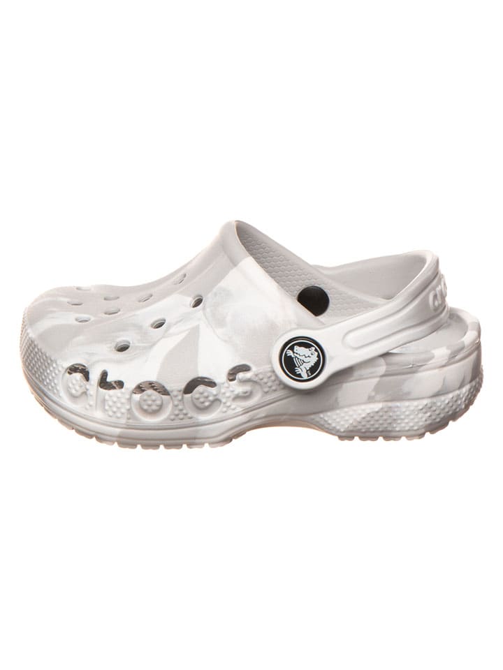Clogs "Baya Marbled" in Grau