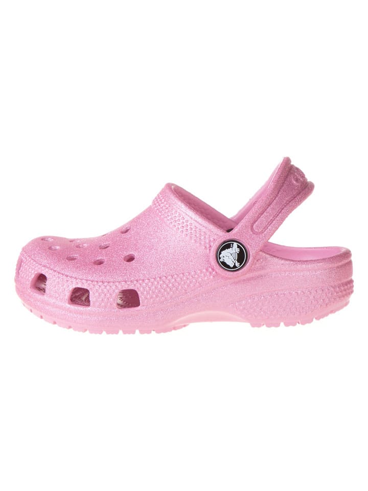 Chodaki "Classic Glitter" w kolorze jasnoróżowym