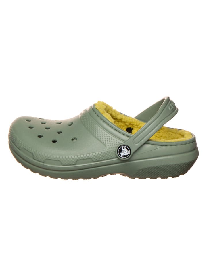 Clogs "Classic Lined" in Khaki