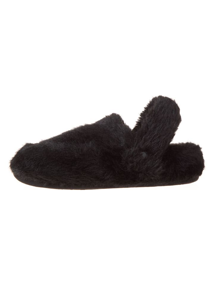 Hausschuhe "Classic Cozzzy Luxe" in Schwarz