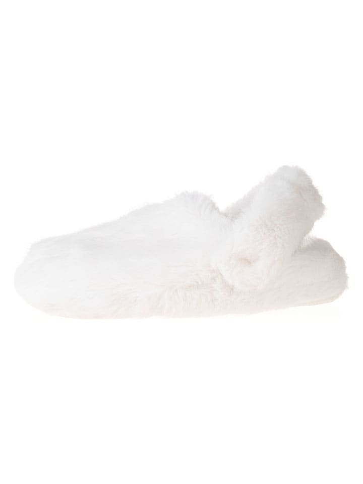 Pantoffels "Classic Cozzzy Luxe" wit